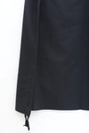 BASERANGE pattern suspender skirt SKPS-CO-SP24 black